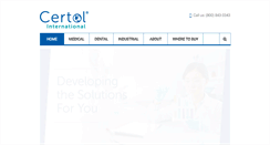 Desktop Screenshot of certol.com